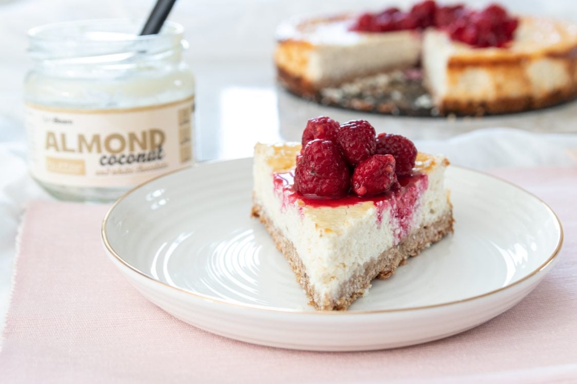 Fitness-Rezept: Kokos-Cheesecake mit hohem Proteingehalt