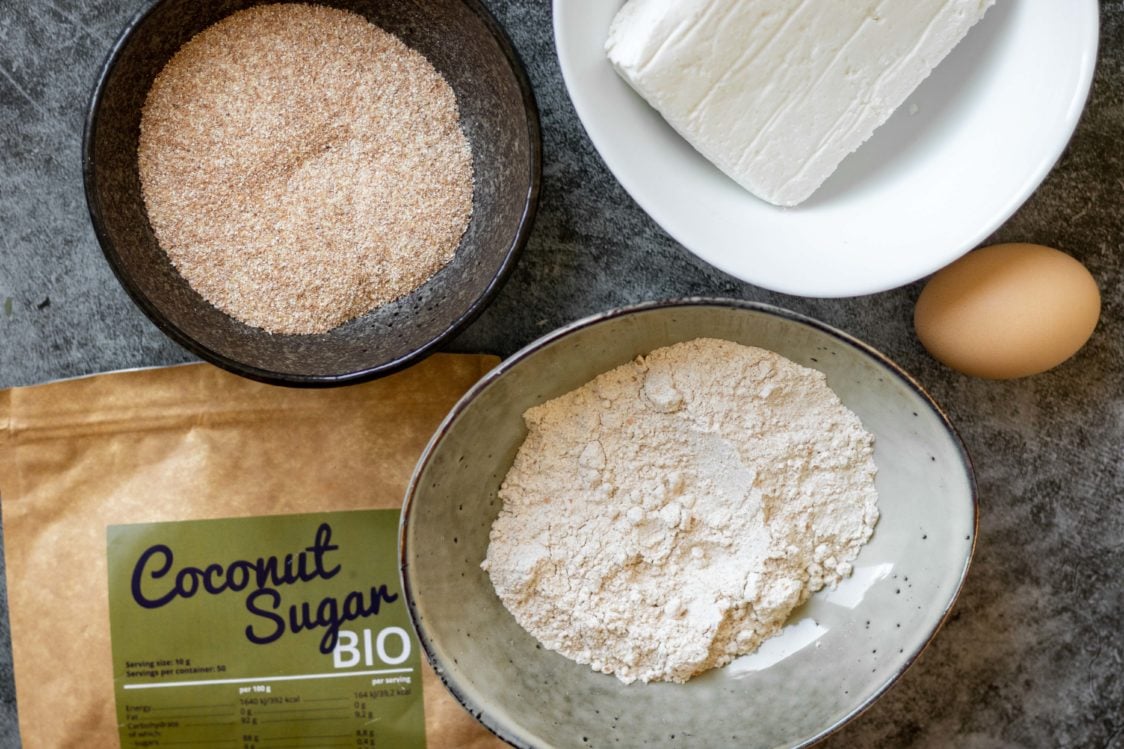 Zutaten für Quarkbrötchen