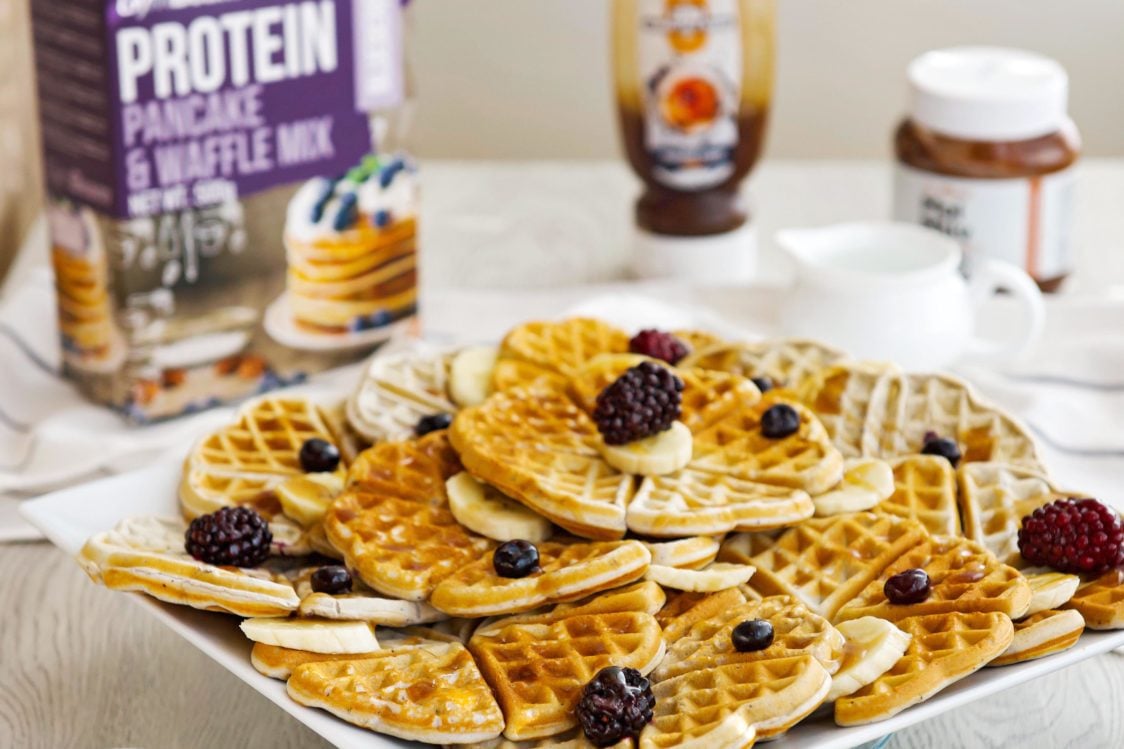 Fitness-Rezept: Schnelle Frühstückswaffeln aus zwei Zutaten mit viel Protein
