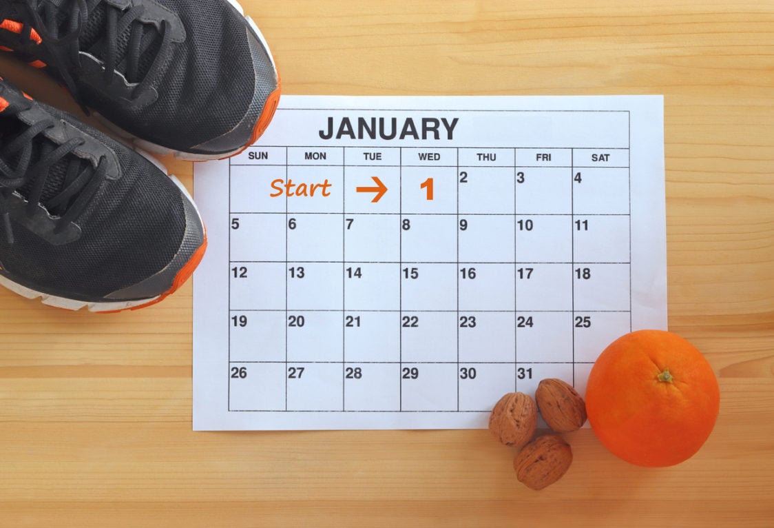 Lege feste Tage und Zeiten für das Training fest