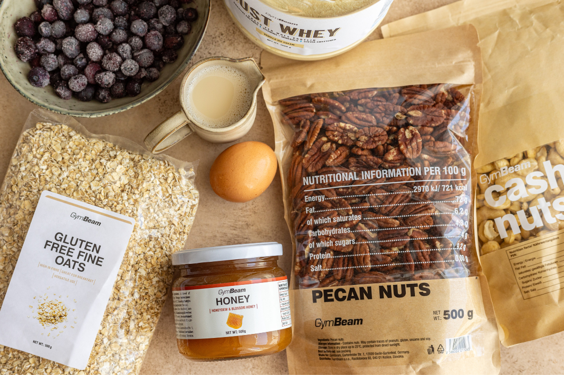 Haferschnitten mit Blaubeeren – Zutaten