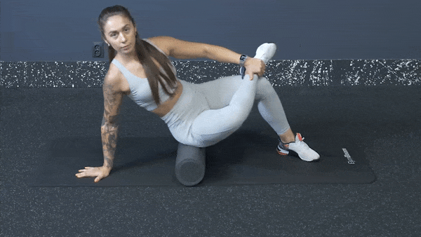 Schaumstoffrollen für das Gesäß