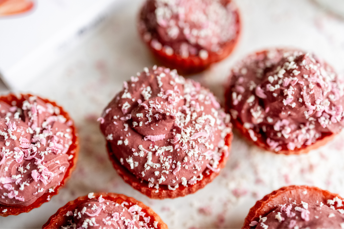 Cupcakes zum Valentinstag