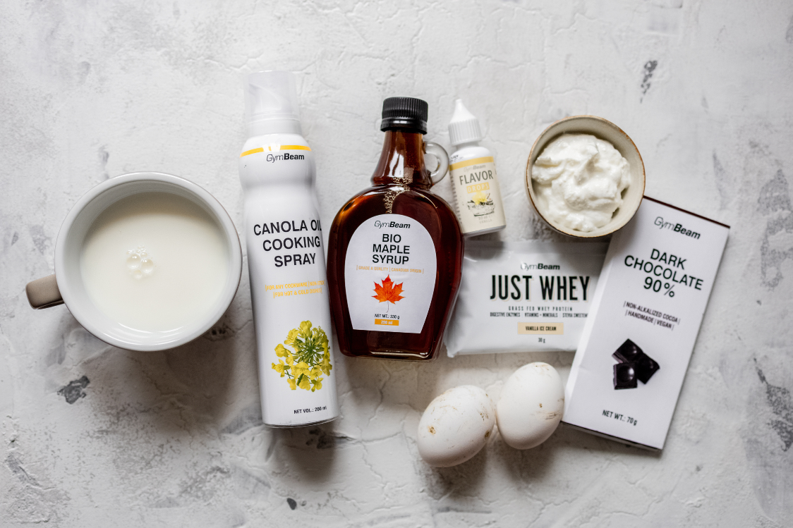 Japanische fluffige Pfannkuchen - Zutaten