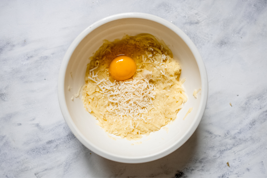 Gebackene Kartoffel-Latkes - Zubereitung