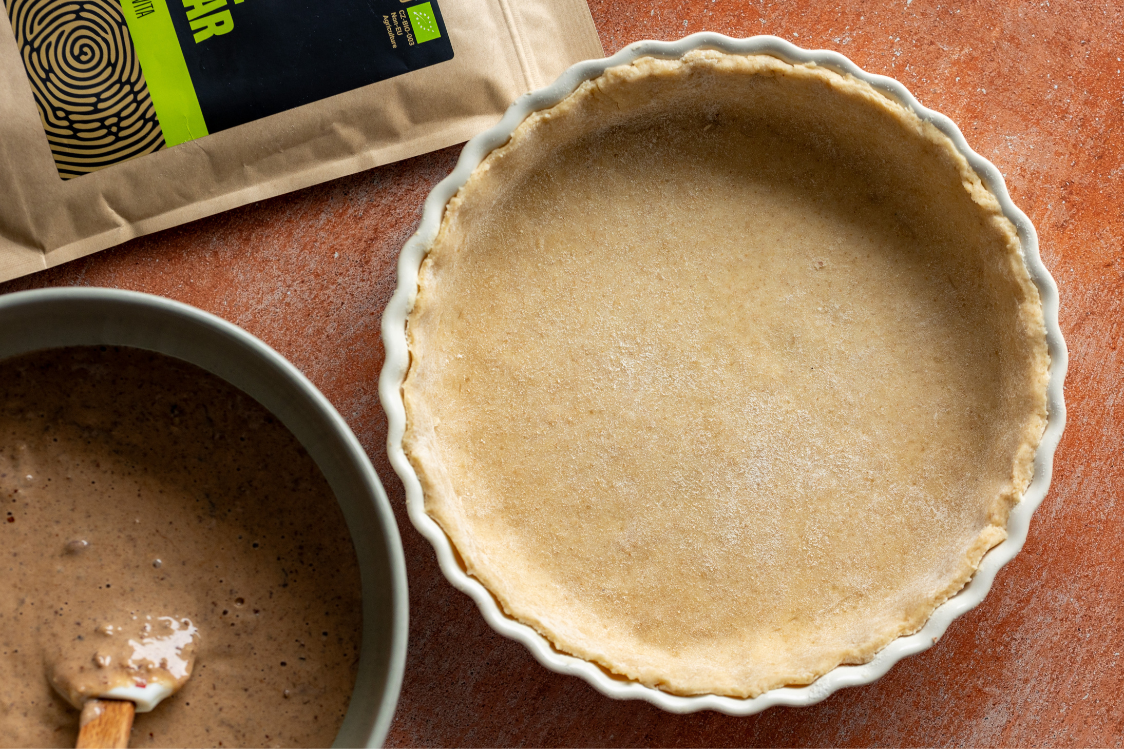 Nussiger Osgood-Pie - Zubereitung des Teigs