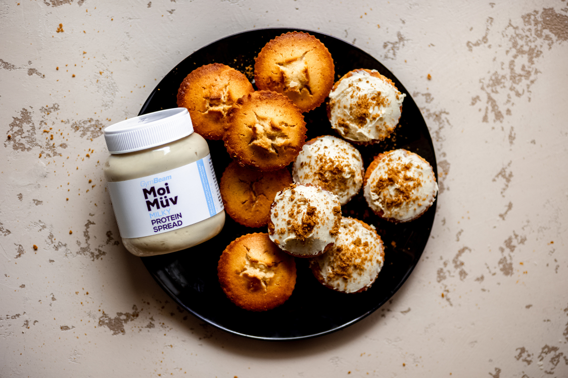 Muffins mit Hanfsamen Muffins mit Hanfsamen