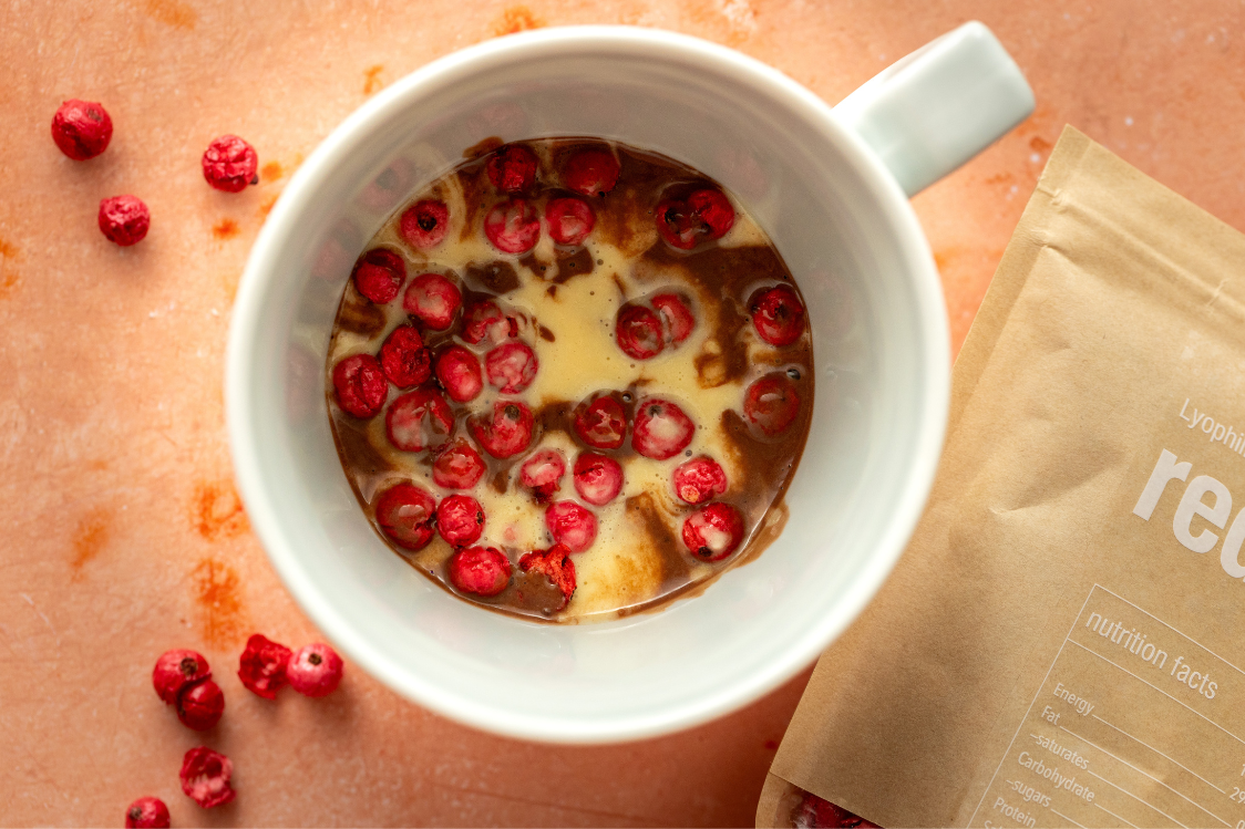 Marmor-Tassenkuchen mit Johannisbeeren – Teigzubereitung
