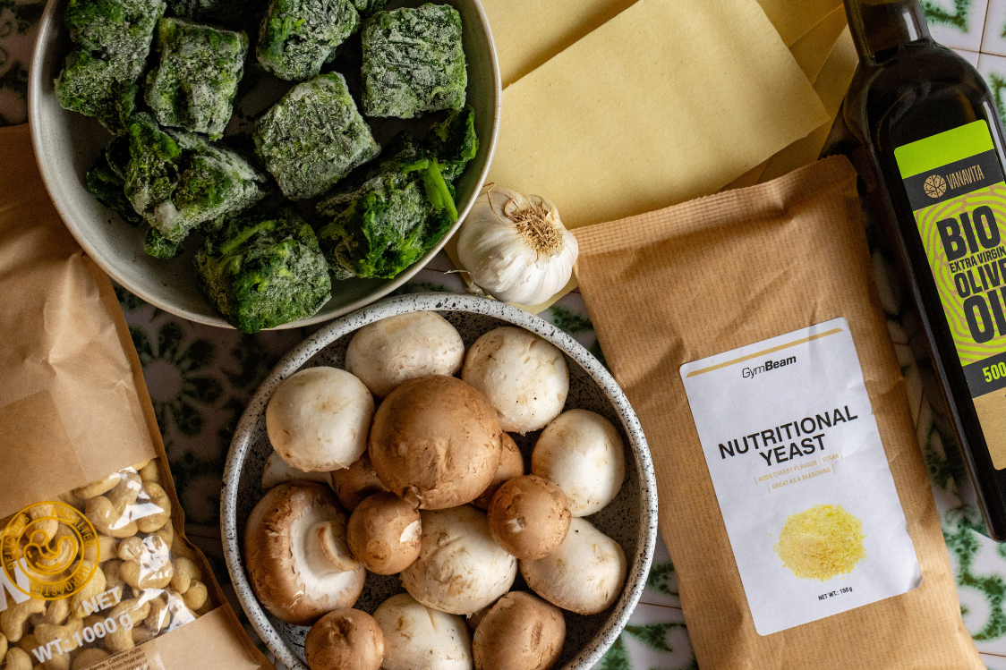 Fitness-Rezept: Vegane Spinat-Lasagne