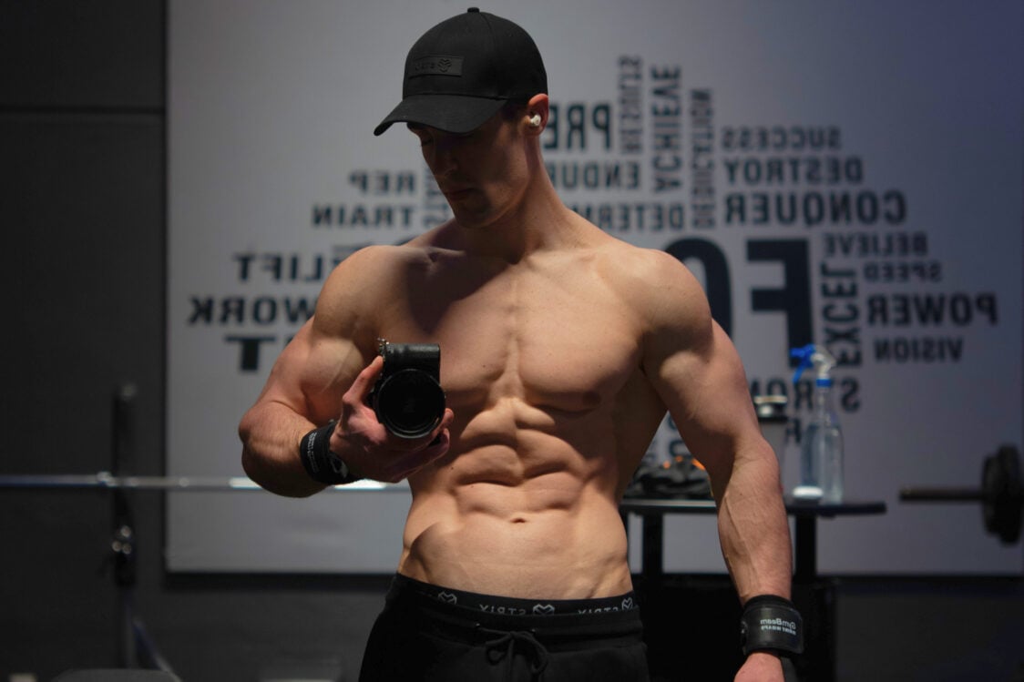 Der Bodybuilder Marcel Delitz 