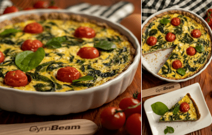 Fitness-Rezept: Spinat-Quiche – Pikanter französischer Kuchen