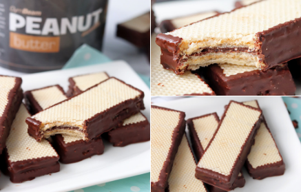 Rezept für traditionelle Horalky in der Fitnessversion mit Erdnussbutter