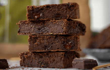 Fitness-Rezept: Weiche Zucchini-Brownies mit Schokolade