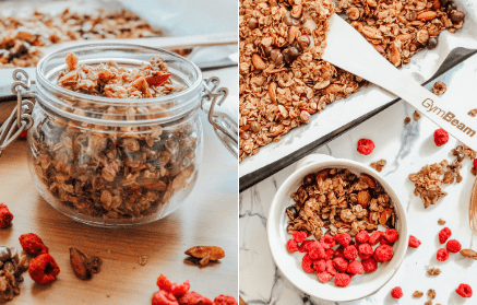 Fitness-Rezept: Selbstgemachtes Nuss-Granola