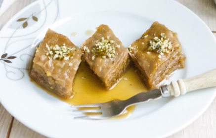 Fitness-Rezept: Baklava mit Pistazien und Walnüssen