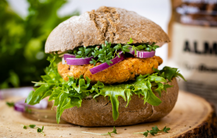 Fitness-Rezept: Veganer Kichererbsen-Burger