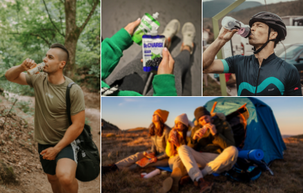 Was sollte man essen und trinken, um beim Wandern oder Radfahren genügend Energie zu haben?