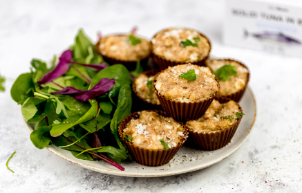 Fitness-Rezept: Proteinreiche Thunfisch-Muffins