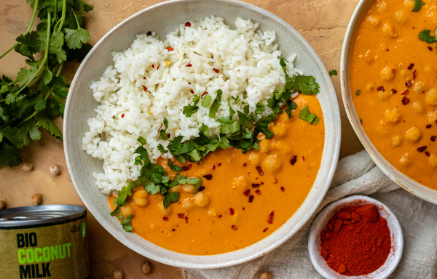 Fitness-Rezept: Cremiges Kichererbsen-Paprikasch