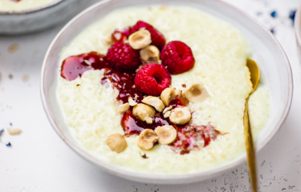 Fitness-Rezept: Protein-Reis-Porridge mit nur 145 kcal