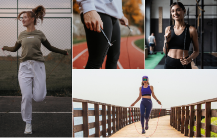 Wie kann man Seilspringen? 6 Übungen und 3 HIIT-Übungen für intensive Kalorienverbrennung