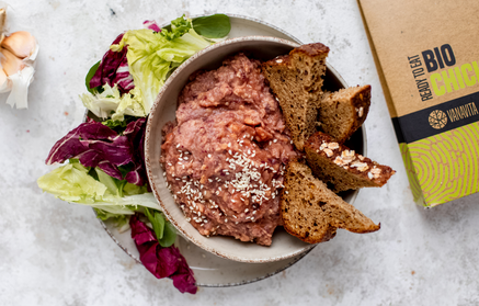 Fitness-Rezept: Kichererbsen-Bohnen-Aufstrich