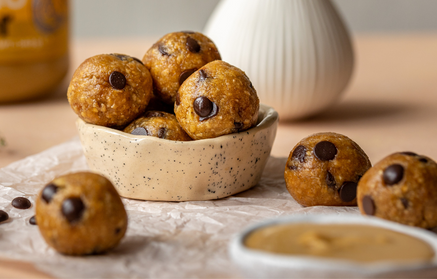 Fitness-Rezept: Protein-Cookie-Dough-Balls
