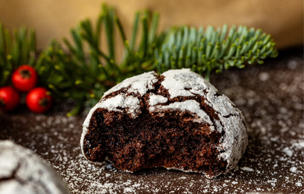Fitness-Rezept: Schokoladen-Crinkle-Cookies