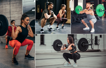 Squats: Vorteile, richtige Ausführung und die effektivsten Variationen für zu Hause und im Fitnessstudio