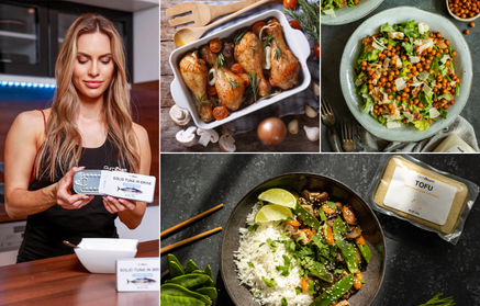 Erschwingliche proteinreiche Lebensmittel