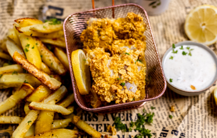 Fitness-Rezept: Fish and Chips