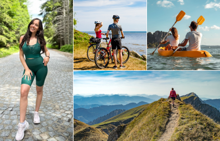 Wie kann man einen aktiven Sommer auch bei heißem Wetter genießen?