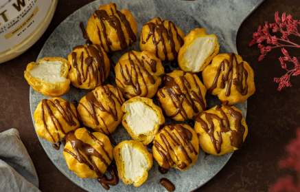 Fitness-Rezept: Profiteroles mit Quarkcreme