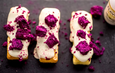 Fitness-Rezept: Süße Riegel mit Quarkcreme