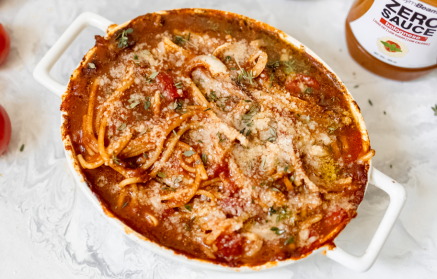 Fitness-Rezept: Gebackene Spaghetti