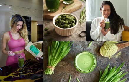 Grüne Gerste: Ein Superfood für die allgemeine Gesundheitsförderung.