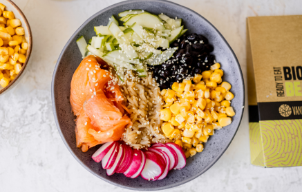 Fitness-Rezept: Poke Bowl mit Lachs