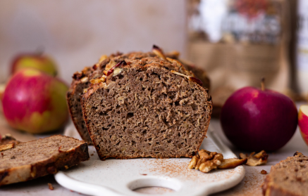 Fitness-Rezept: Apfel-Protein-Brot
