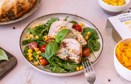 Fitness-Rezept: Hähnchen-Gugelhupf mit Spinat und Käse