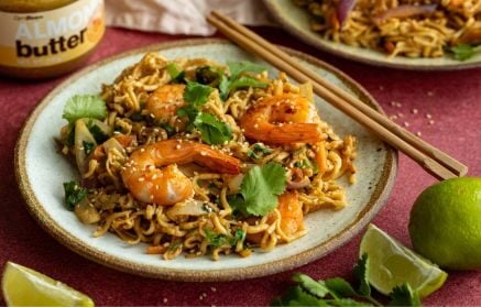 Fitness-Rezept: Asiatische Nudeln mit Garnelen