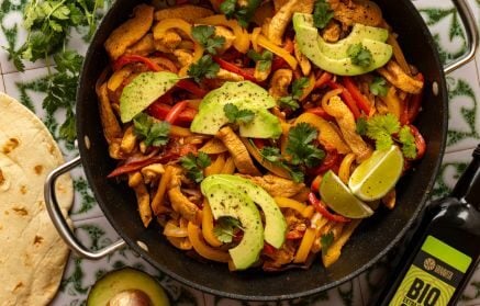 Fitness-Rezept: Hähnchen-Fajitas