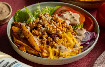 Fitness-Rezept: Salat inspiriert vom Geschmack des Big Mac