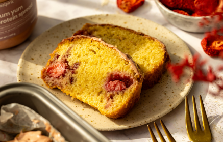 Fitness Recipe - Strawberry Kefir Bread