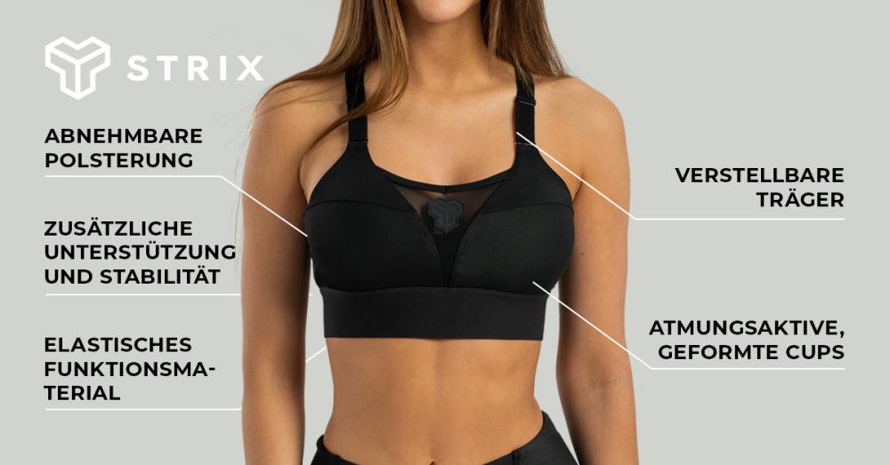 ALPHA Sport-BH in Black - STRIX