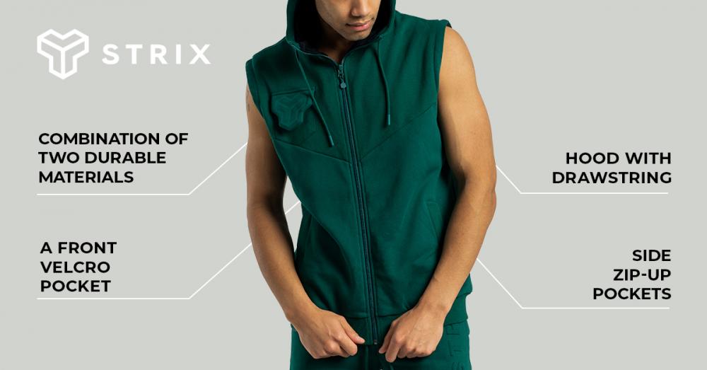 Men's Essential Vest Emerald - STRIX