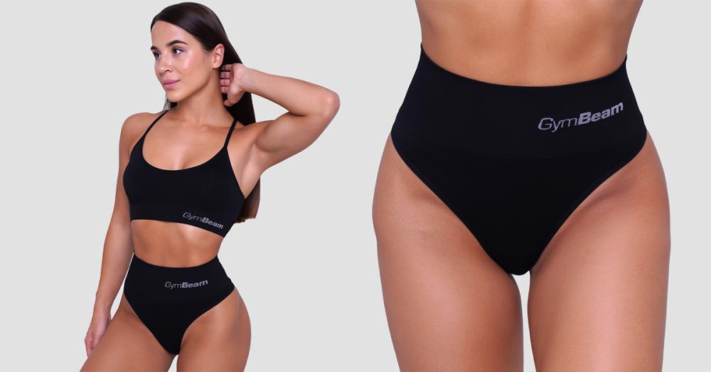 Brazilian Briefs 2Pack Black - GymBeam 