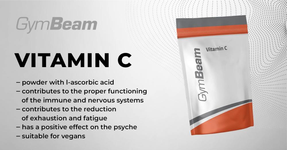 Vitamin C-Pulver - GymBeam
