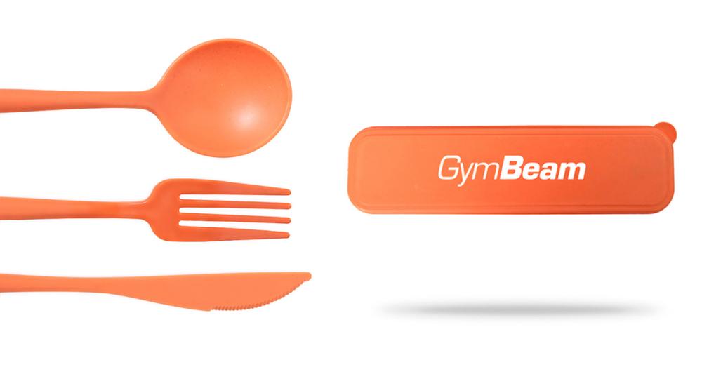 Besteckset 2GO Orange - GymBeam