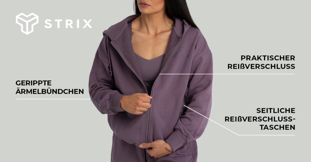 Women's Zip Hoodie Dusk - STRIX