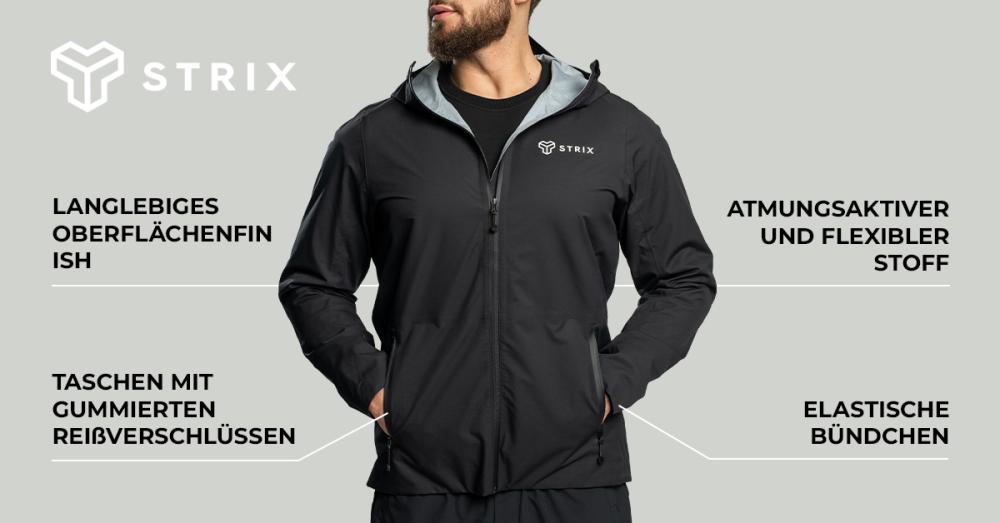 Men's Vertex Jacket Black - STRIX